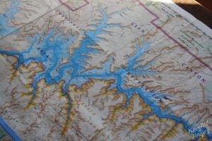 Lake Powel: Map