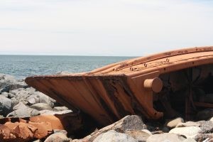 Monhegan Island: DT Sheridan Wreckage