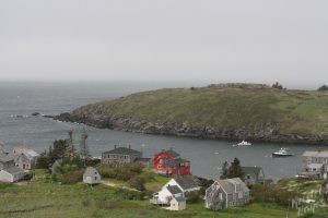 Monhegan Island: View from the Cemetary