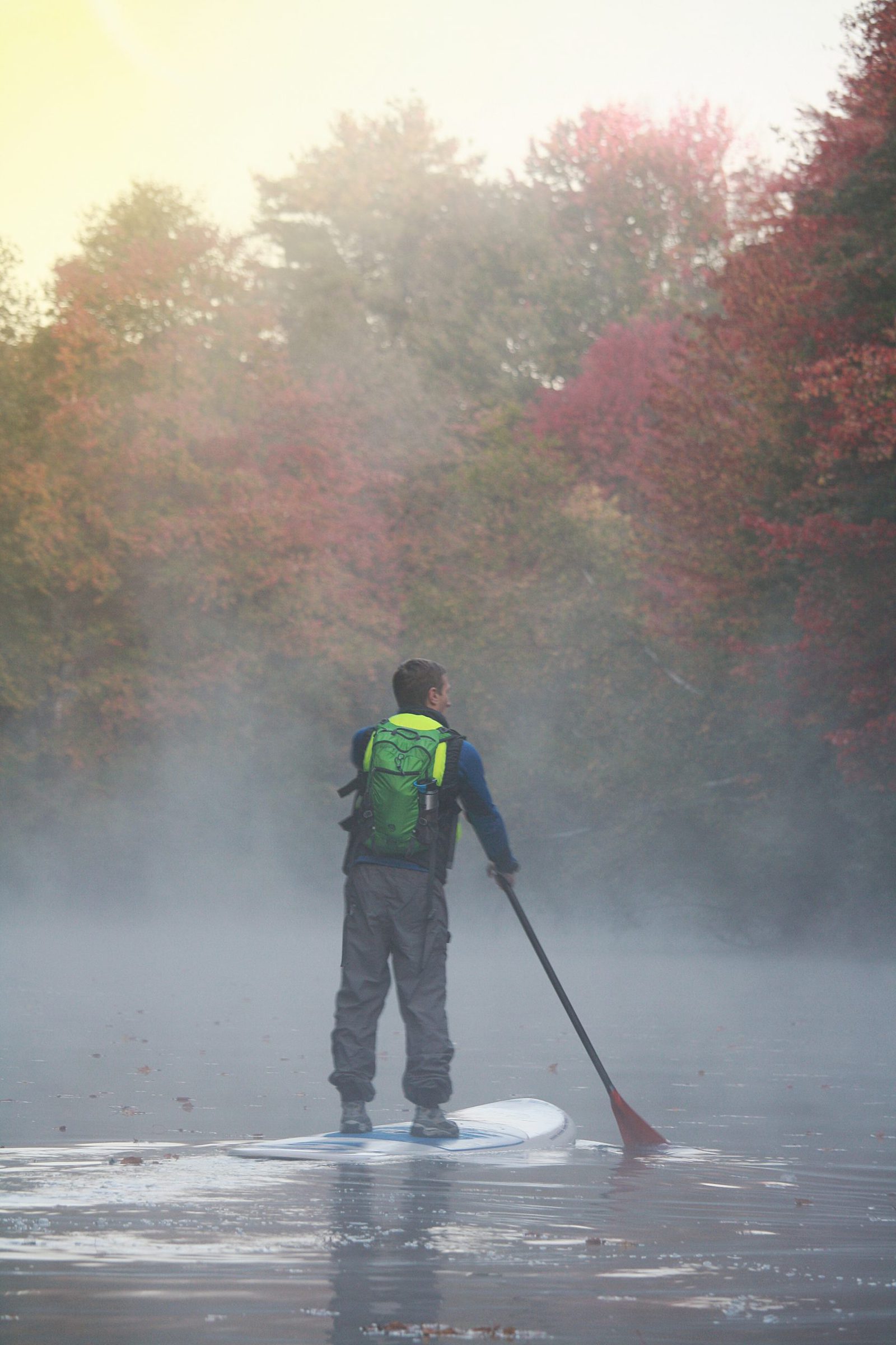 Sunrise Paddle on the Royal River in Yarmouth Maine