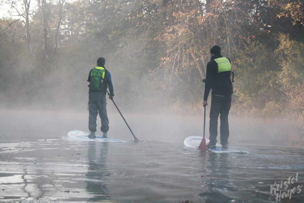 Sunrise Paddle on the Royal River in Yarmouth Maine