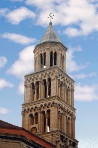 Bell Tower at the Cathedral of St. Dominus, , Split Croatia