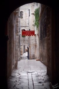 Streets of the Old Town, Split Croatia
